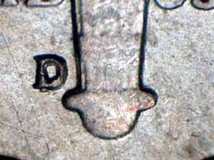 1946-D Repunched Mintmark RPM-004