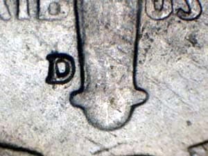 1946-D Repunched Mintmark RPM-006