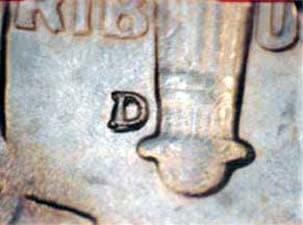 1946-D Repunched Mintmark RPM-008