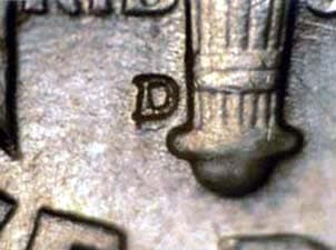1946-D Repunched Mintmark RPM-011
