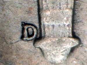 1946-D Repunched Mintmark RPM-012