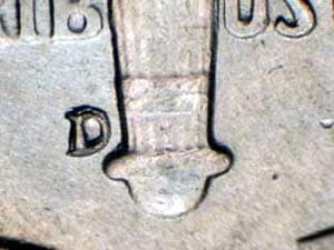 1946-D Repunched Mintmark RPM-015
