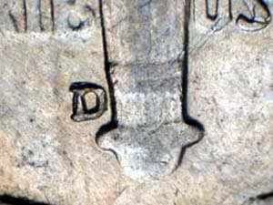 1946-D Repunched Mintmark RPM-016