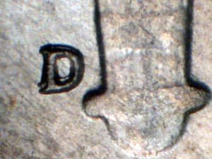 1946-D Repunched Mintmark RPM-021