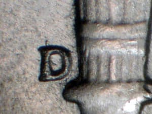 1946-D Repunched Mintmark RPM-022