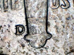1946-D Repunched Mintmark RPM-029