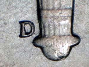 1946-D Repunched Mintmark RPM-031