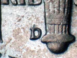 1946-D Repunched Mintmark RPM-032