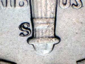 1946-S Repunched Mintmark RPM-006