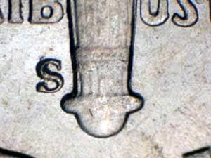 1946-S Repunched Mintmark RPM-008
