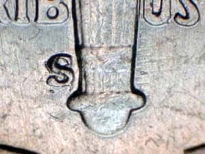 1946-S Repunched Mintmark RPM-010
