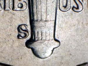 1946-S Repunched Mintmark RPM-013