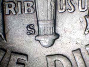 1946-S Repunched Mintmark RPM-014