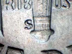 1946-S Repunched Mintmark RPM-021