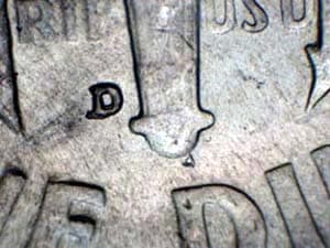 1947-D Repunched Mintmark RPM-001