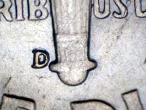 1947-D Repunched Mintmark RPM-005