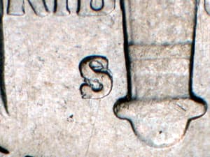 1947-S Over Mint Mark OMM-002