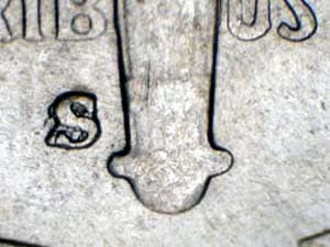 1948-S Repunched Mintmark RPM-002