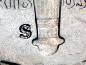 1948-S Repunched Mintmark RPM-006