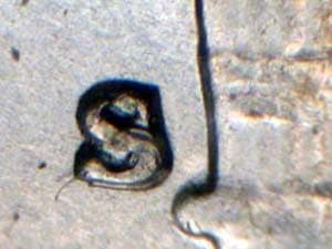 1950-S Repunched Mintmark RPM-007