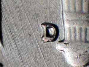1958-D Repunched Mintmark RPM-005