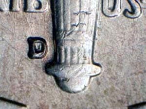 1962-D Repunched Mintmark RPM-004