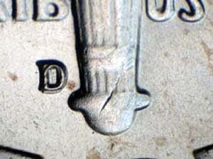 1964-D Repunched Mintmark RPM-002