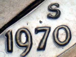 1970-S Repunched Mintmark RPM-006