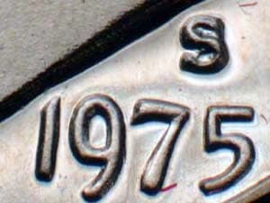 1975-S Repunched Mintmark RPM-002