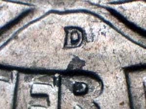 1939-D Repunched Mintmark RPM-003