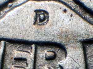 1939-D Repunched Mintmark RPM-007