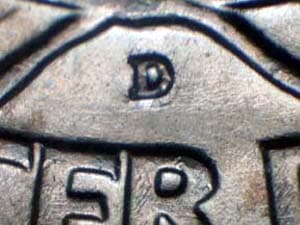 1942-D Repunched Mintmark RPM-007
