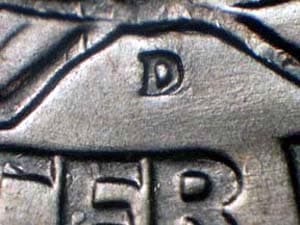 1943-D Repunched Mintmark RPM-009