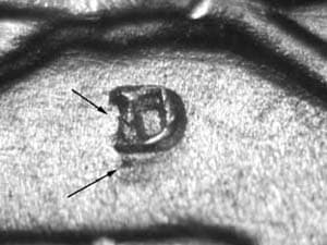 1945-D Repunched Mintmark RPM-001