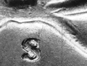 1945-S Repunched Mintmark RPM-001