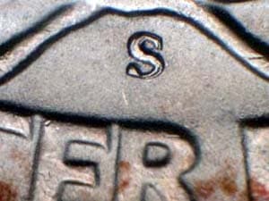 1945-S Repunched Mintmark RPM-005