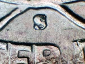 1945-S Repunched Mintmark RPM-006