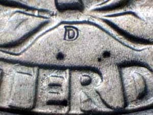 1946-D Repunched Mintmark RPM-005