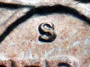 1950-S Repunched Mintmark RPM-003