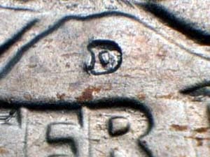 1951-D Repunched Mintmark RPM-003