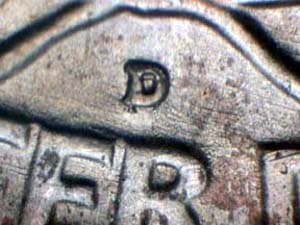 1951-D Repunched Mintmark RPM-004