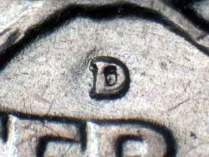 1951-D Repunched Mintmark RPM-006