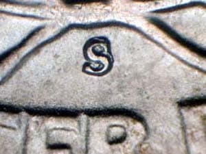 1952-S Repunched Mintmark RPM-002