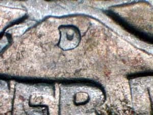 1953-D Repunched Mintmark RPM-002