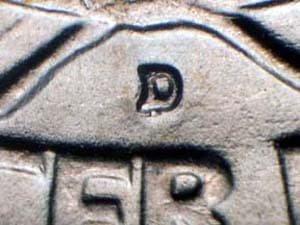 1959-D Repunched Mintmark RPM-001