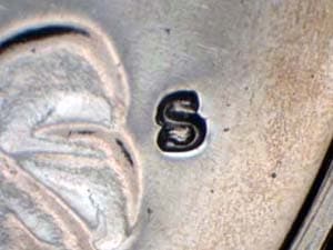 1971-S Repunched Mintmark RPM-006