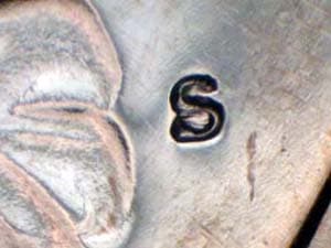 1971-S Repunched Mintmark RPM-010