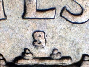 1949-S Repunched Mintmark RPM-002