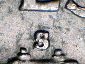 1951-S Repunched Mintmark RPM-001