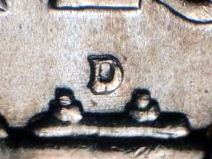 1953-D Repunched Mintmark RPM-001
